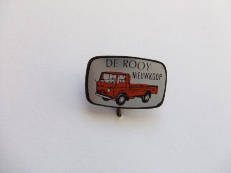 de Rooy Nieuwkoop oude bestelauto